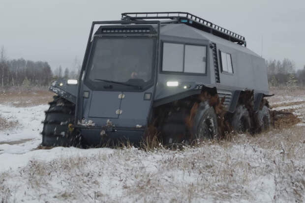 В России появился необычный шестиколесный «Бро»