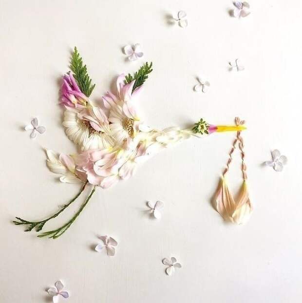 Лепестковая живопись