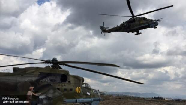Минобороны РФ опровергает уничтожение вертолетов Ми-24 в Сирии