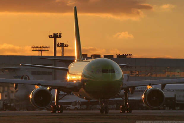 A310 S7 в Домодедово, 2005 год.