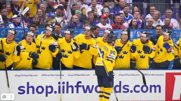 Швеция является фаворитом матча против Франции на чемпионате мира по хоккею с шайбой