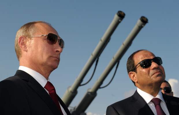 Путин проводит переговоры с президентом Египта за закрытыми дверями