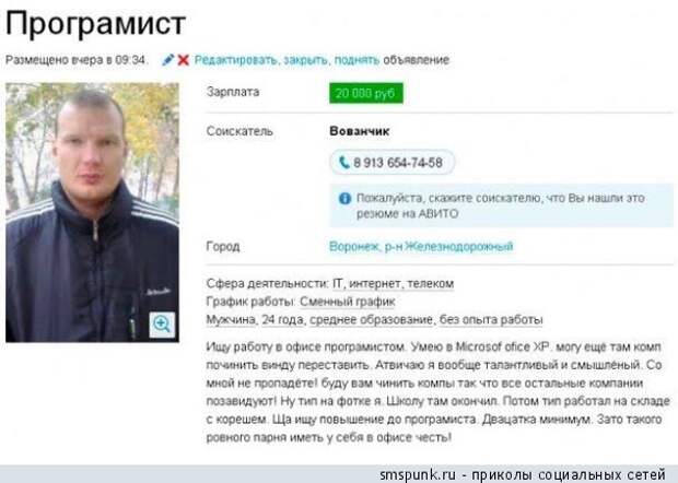 Ищу работу в офисе программистом