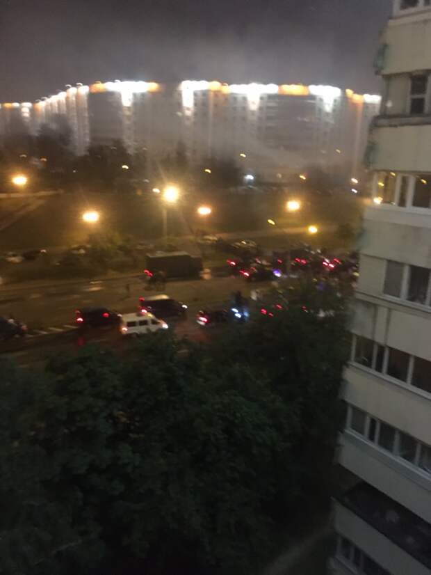 Протесты в Минске. 10.08.2020. Ночь