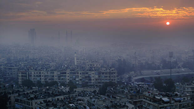Панорама Алеппо. Архивное фото
