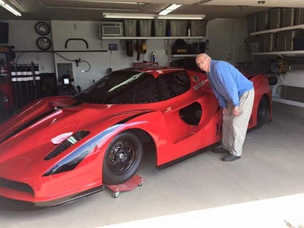Канадский умелец построил в гараже Ferrari с реактивными двигателями enzo, ferrari, реактивный двигатель