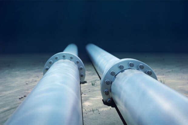 Подводный газопровод газ Северный поток