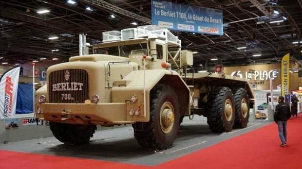 Berliet T100: гигантский французский грузовик середины XX века