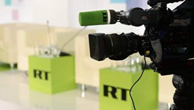 Логотип телеканала RT