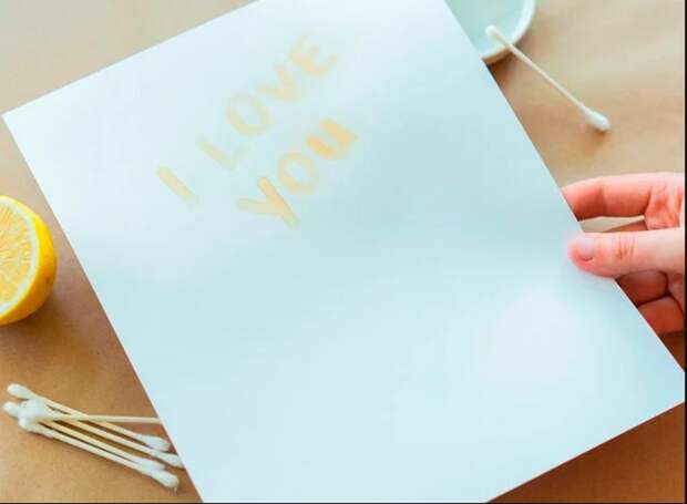 Лимон для письма / Фото: zen.yandex.ru