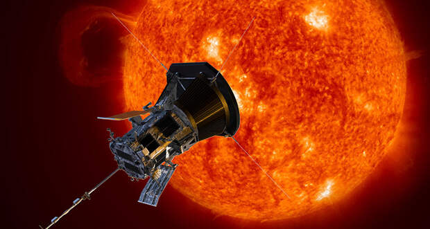 Parker probe illustration