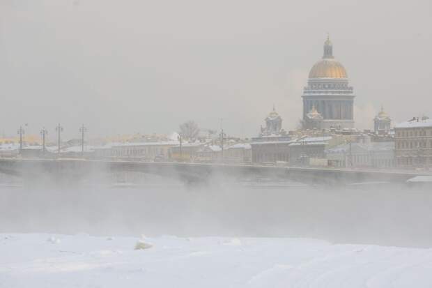 В центре Петербурга зафиксирован морозный рекорд этой зимы