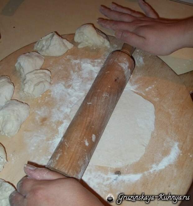 Мцхетури гвезели - рецепт грузинских пирожков (10)