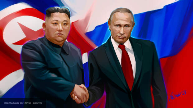 Путин и Ким Чен Ын поздравили друг друга с годовщиной освобождения Кореи