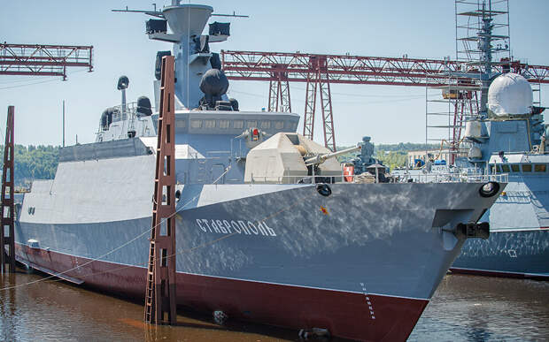 Ударная сила на Балтике: в Татарстане построили новый корабль, вооруженный «Калибрами»