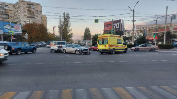 Тройное ДТП в Севастополе