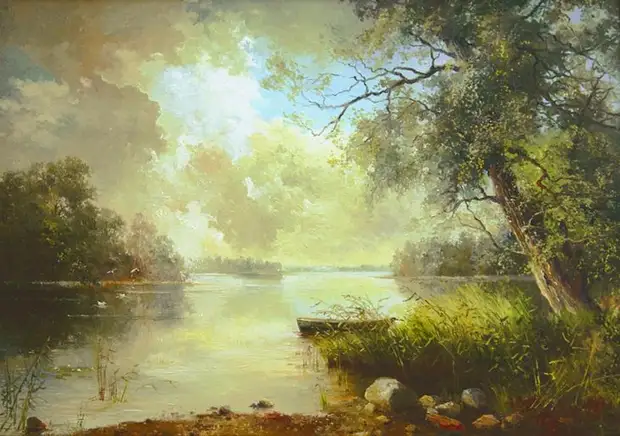 Латвийский художник-пейзажист Jan Bartkevics (Ян Барткевич)
