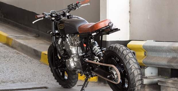 Кастом-байк от ателье Kevils Moto5 на базе Honda CBF500