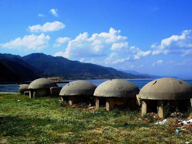 Албания: самая готовая к апокалипсису страна в мире Албания, бункер, война, город, холодная война, эстетика
