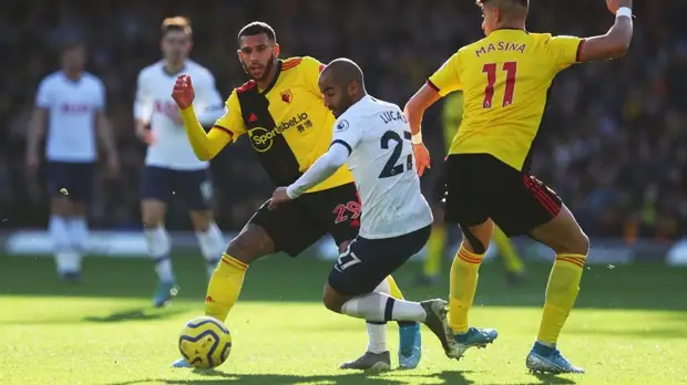 «Тоттенхэм» сыграл вничью с «Уотфордом» в 23-м туре АПЛ