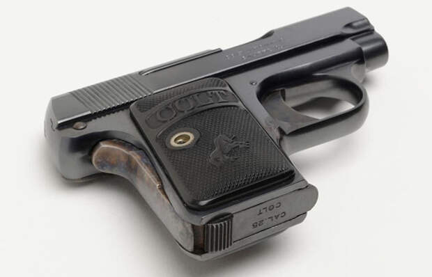 Colt Model 1908 Vest Pocket Hammerless. 25 ACP. / Фото: historypistols.ru