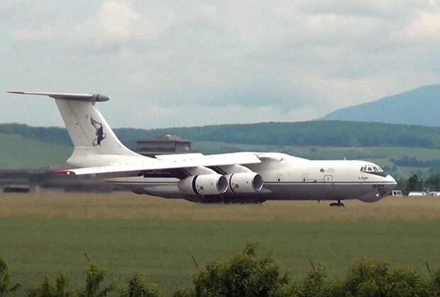 Ил-76МФ авиакомпании Jordan International Air Cargo