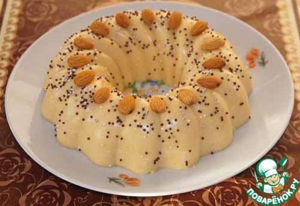 творожный десерт с хурмой