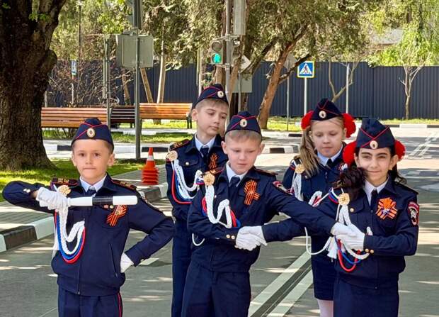 В Детском парке Симферополя открылся Городок безопасности дорожного движения