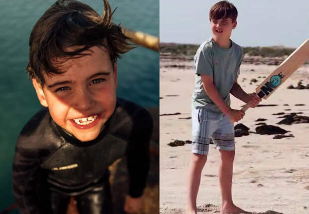 "Так выглядит счастливое детство". "Король мемов" принц Луи играет в крикет и купается в новом видео дворца