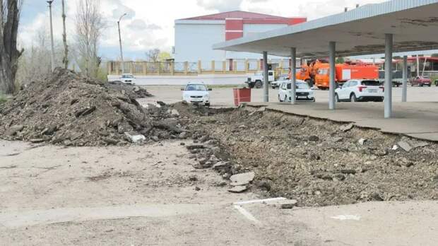 Проведением работ по благоустройству окружного вокзала в Краснодоне занимаются тюменские специалисты