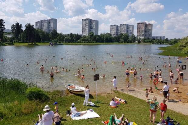 Купание на Школьном озере в Силино временно запрещено Купание на Школьном озере в Силино временно запрещено