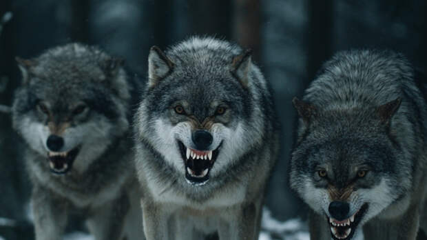 Разгуливают стаями: в Ленобласти фиксируют нашествие волков