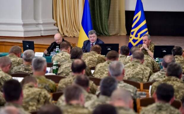 Порошенко призывает к войне 