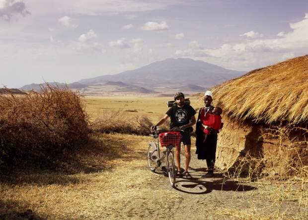 Мировое турне на велосипеде Орельяна Дюпуи (34 фото)