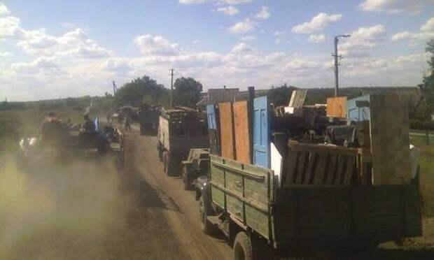 Покойникам не надо: украинские военные машинами вывозили из Артемовска награбленное