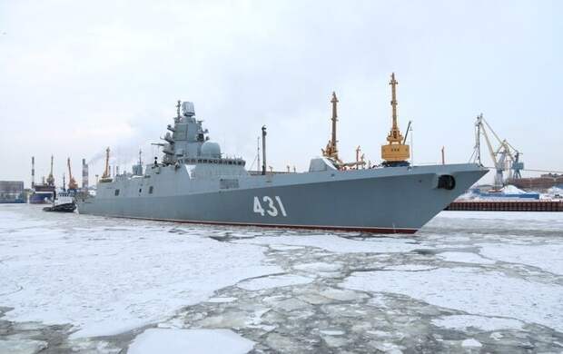 Фрегат «Адмирал Касатонов» начал ходовые испытания Хорошие, добрые, новости, россия, фоторепортаж
