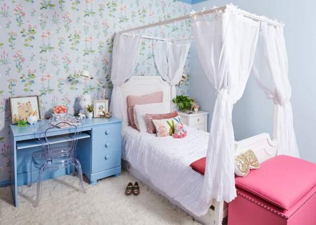 детские спальни для девочки интерьер