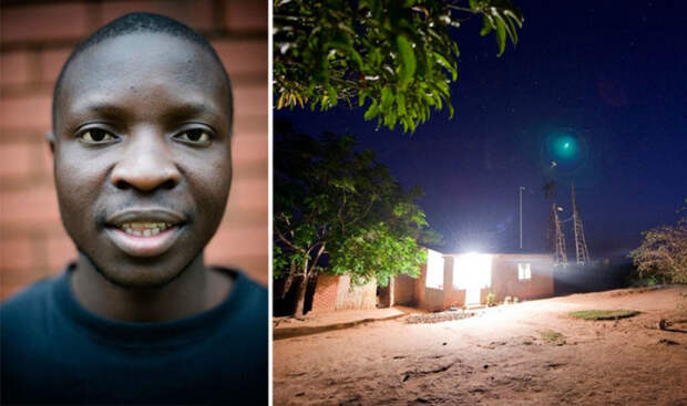 14-летний подросток из Африки использовал кучу мусора, чтобы осветить свою деревню