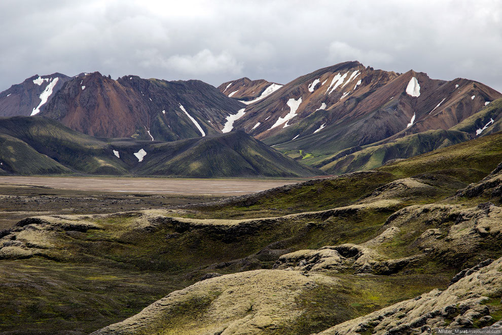 Марсианская Исландия: путешествие к долине Landmannalaugar