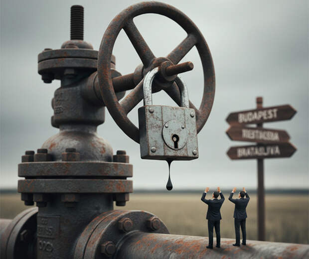 Украина закрыла кран. Венгрия упрашивает Хорватию открыть трубу