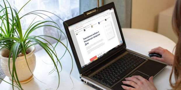 Явка по электронному голосованию к часу дня составила 51,5%. Фото: mos.ru