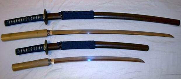 Традиционный японский меч.