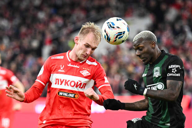 «Краснодар» на выезде победил «Спартак» и вернулся на первое место в РПЛ