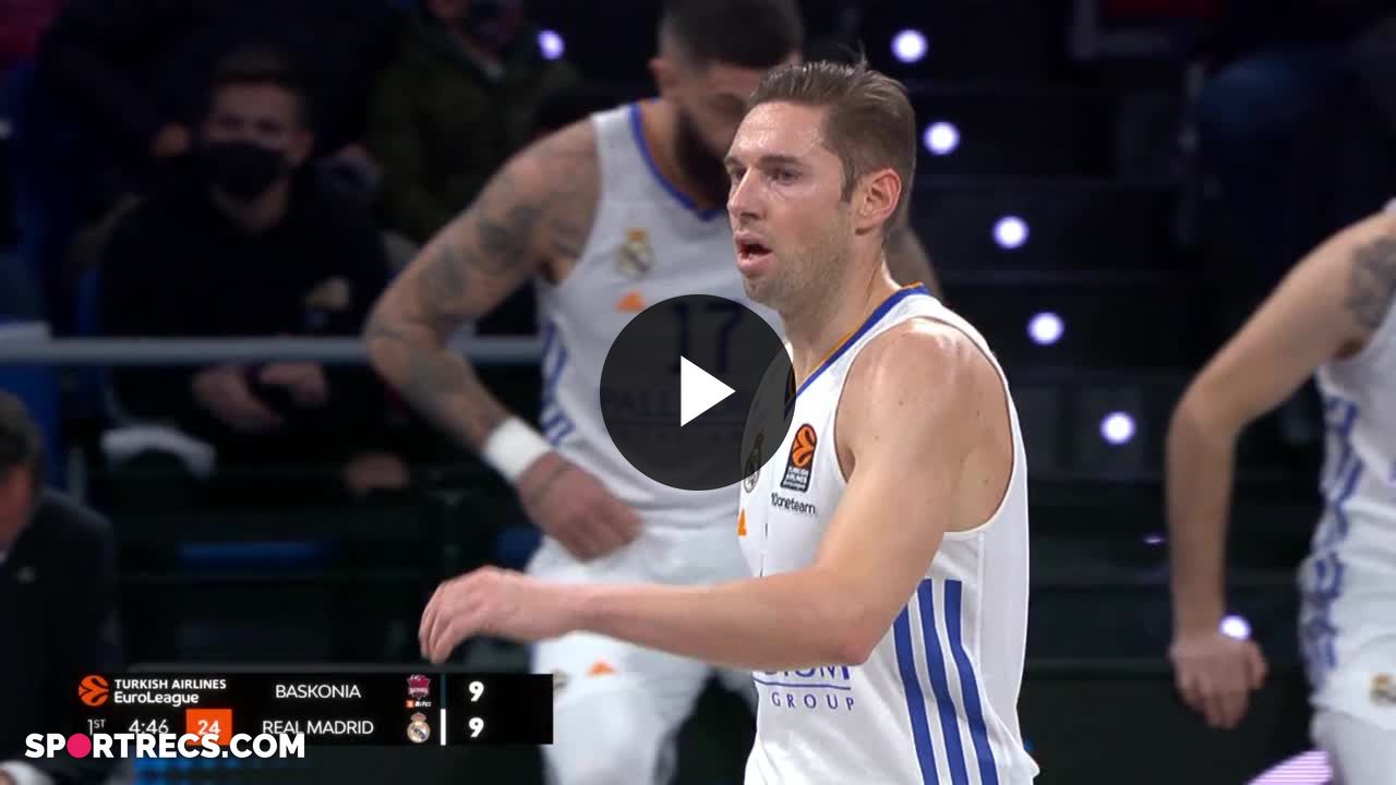 TD Systems Baskonia Vitoria-Gasteiz vs. Real Madrid - Game Highlights