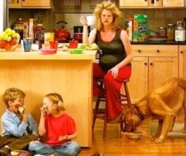 Достойный и очень доходчивый ответ мудрой женщины на мужское: «Сидишь себе дома и ничего не делаешь!»