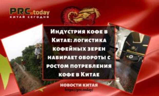 Индустрия кофе в Китае: логистика кофейных зерен набирает обороты с ростом потребления кофе в Китае
