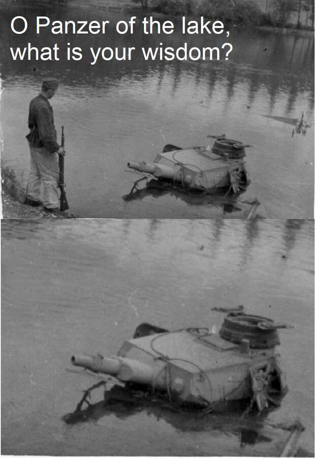 Мудрый танк озера