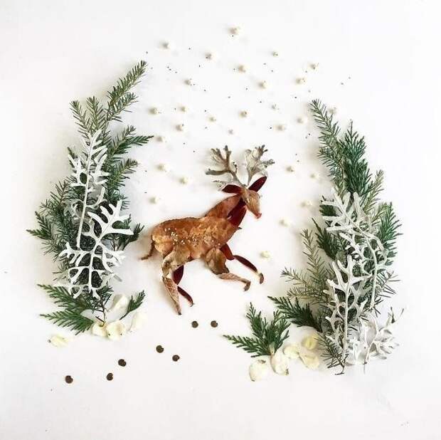 Лепестковая живопись