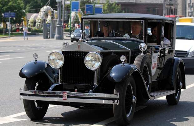 Ежегодное ралли ретро-автомобилей в Москве отлдтаймер, ралли, ретро автомобили