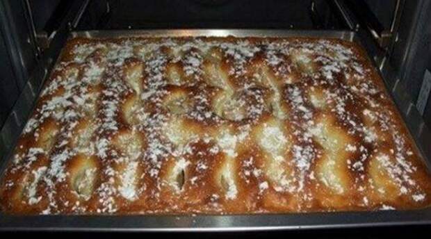 Пирог с яблоками, как пирожное! Просто шедевр!